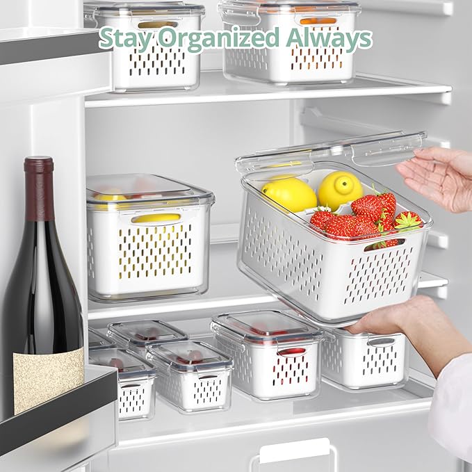 Fruit Storage Containers for Fridge