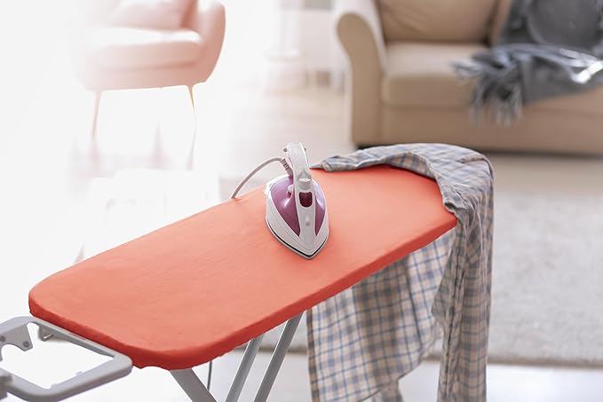 Encasa XO Ironing Board Cover and Pad 49"x18" - 4mm Felt Wide Iron Board Cover