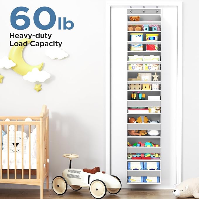 Over The Door Organizer, 8 Shelf Door Hanging Organizers