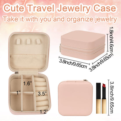 HOMENERGY Bridesmaid Proposal Gifts Set 6 - "Will You Be My Bridesmaid Kit with Elegant Box Jewelry Box Glass Cup Invited Cards Knotted Bracelets Sunglasses Scrunchies Raffia Grass Pink 54 Pcs