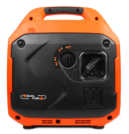 WEN Quiet and Lightweight 3600-Watt Dual Fuel RV-Ready Portable Inverter Generator with Fuel Shut Off and CO Watchdog (DF360iX)