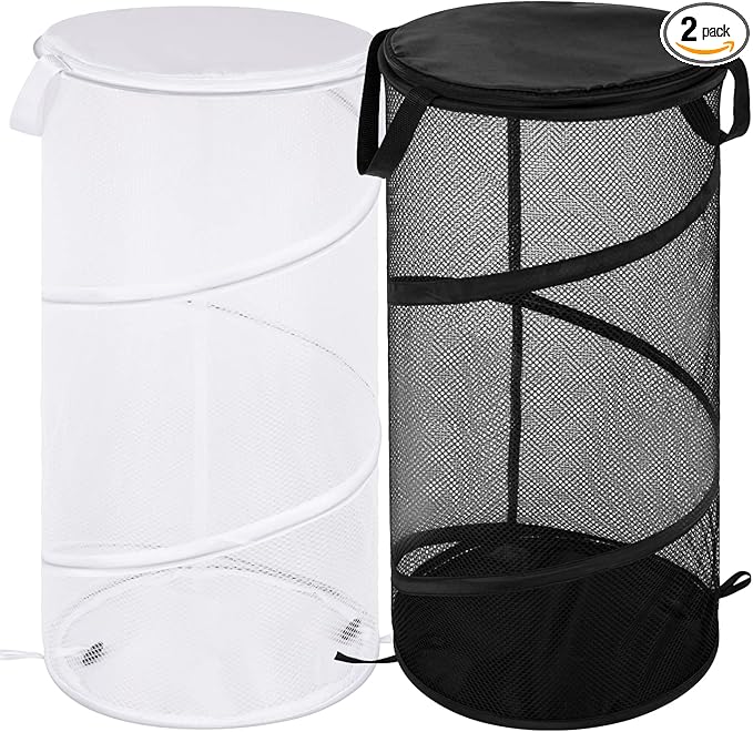 BATTOO 2 Pack Large Collapsible Laundry Basket