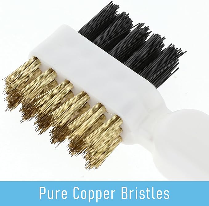 Kitchen Cleaning Scrub Brush Deep Gas Stove Brass Wire Brush