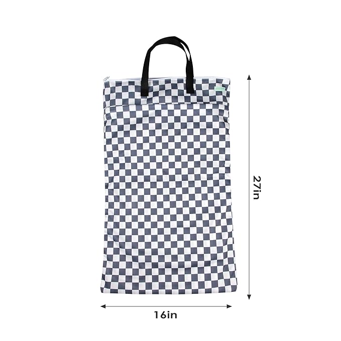 wegreeco Reusable Hanging Wet Dry Cloth Diaper Bag