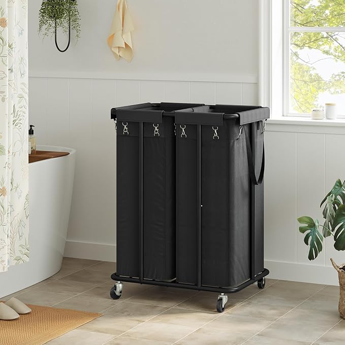 WOWLIVE Double Laundry Hamper