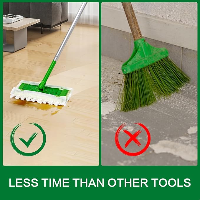 Heavy Duty Dry Sweeping Cloths Compatible