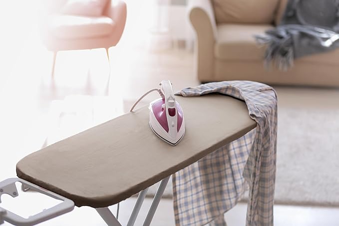 Encasa XO Ironing Board Cover and Pad 49"x18" - 4mm Felt Wide Iron Board Cover