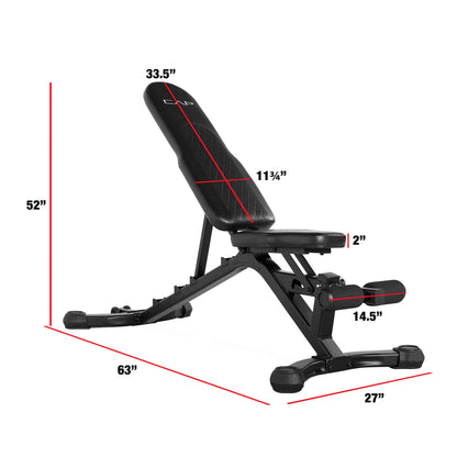 CAP Barbell Multi-Purpose Adjustable Utility Strength Training Weight Bench | Multiple Options