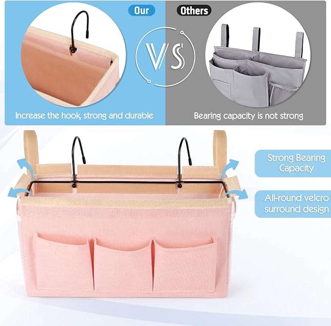 Bedside Storage Caddy/Bedside Hanging Storage Bag