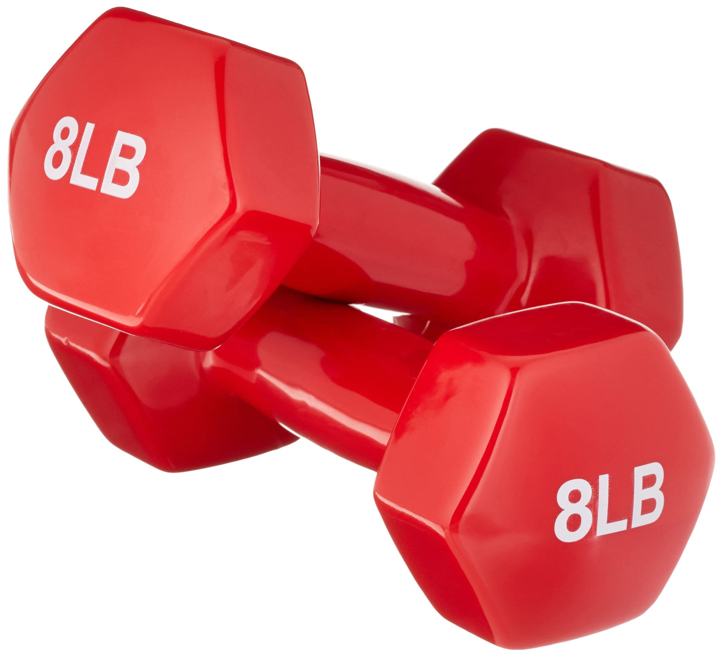 Amazon Basics Vinyl Coated Dumbbell Hand Weights