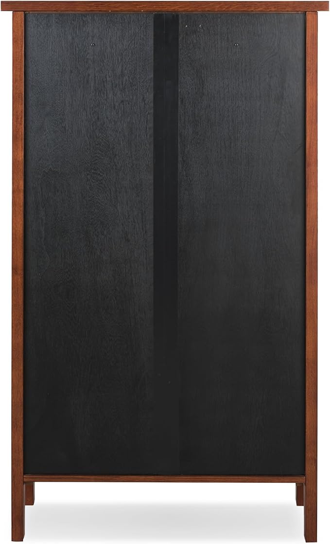 Leick Home 82262 Mission Mantel Height Bookcase