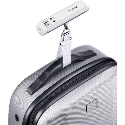 Beurer LS/LS 10 Luggage Scale Weighing Scale Ideal for Air Travel,White,17 cm,732.10