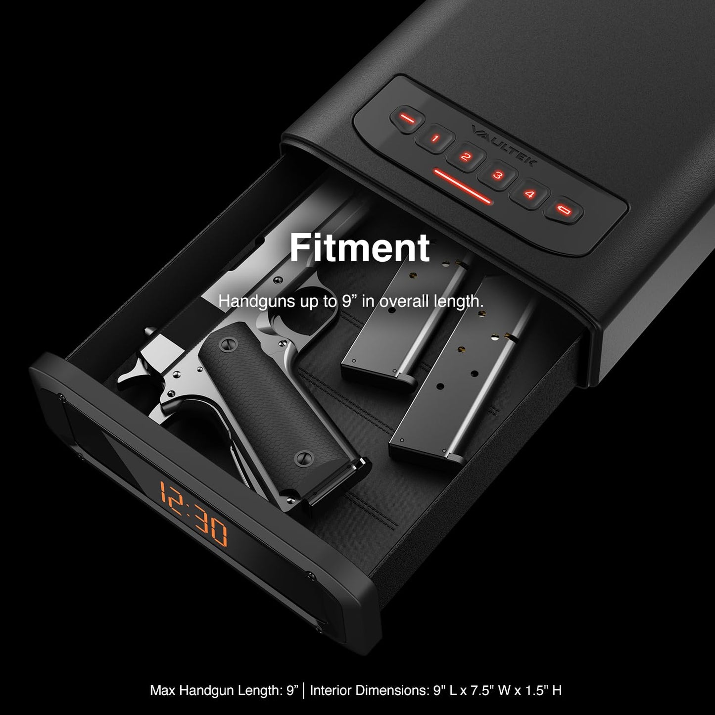 VAULTEK DS2e Smart Station™ Essential Model with Digital Keypad + Auto Open Drawer + Charging Ports