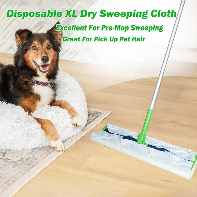 XL Dry Sweeping Cloth Refills for Swiffer Sweeper X-Large Mop, XL Disposable