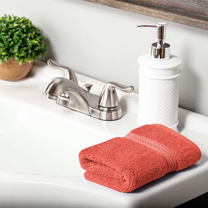 SUPERIOR Solid Egyptian Cotton Face Towel Set