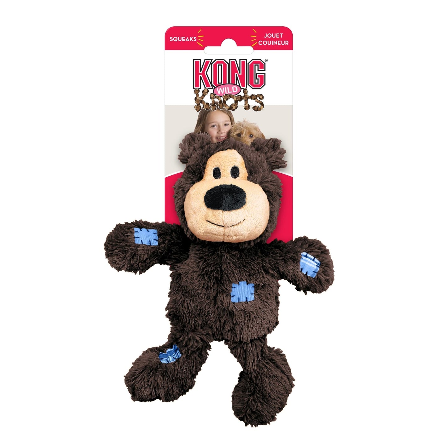 KONG WildKnots Bears Small/Medium Dog Toy