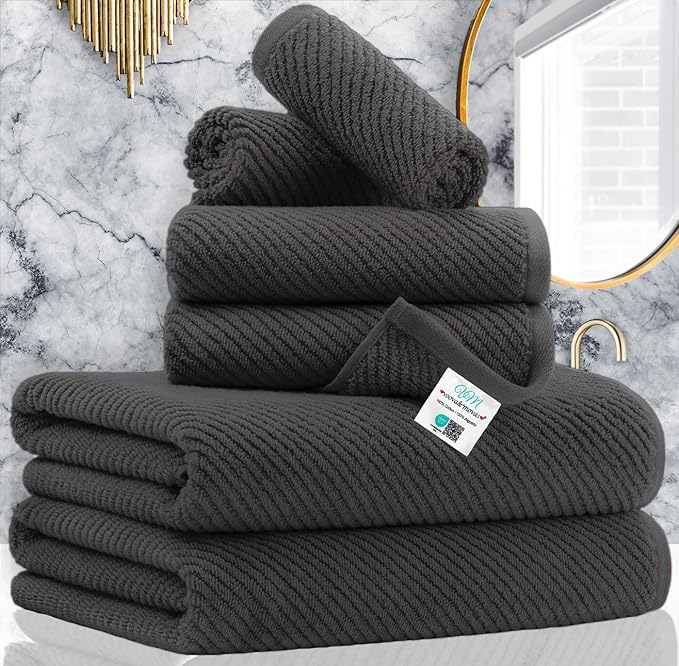 VOOVA & MOVAS Gray Towels
