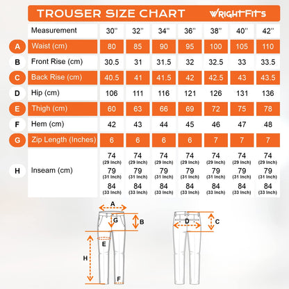 WrightFits Men Pro-11 Work Trousers Black - Heavy Duty Safety Combat Cargo Pant - Multi Pockets & Knee Pad Pockets - Triple Stitched -Durable Work wear (34W X 33L, Black)