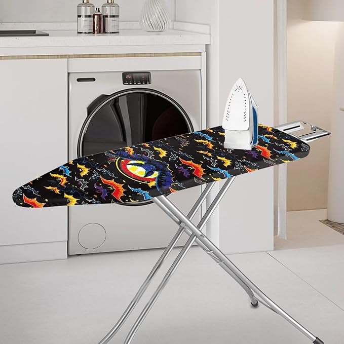 Halloween Bats Iron Board Cover Thick Soft Halloween Ironing Board Cover and