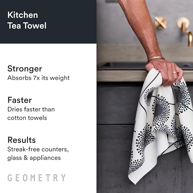 GEOMETRY Kitchen Tea Towels