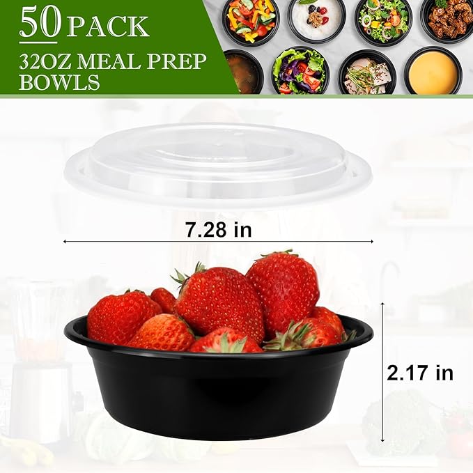 Meal Prep Containers Reusable 32oz