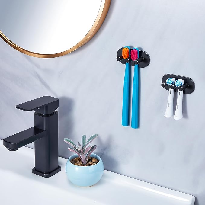 Electric Toothbrush Head Holder, Toothbrush Holders Wall Mounted, Adhesive
