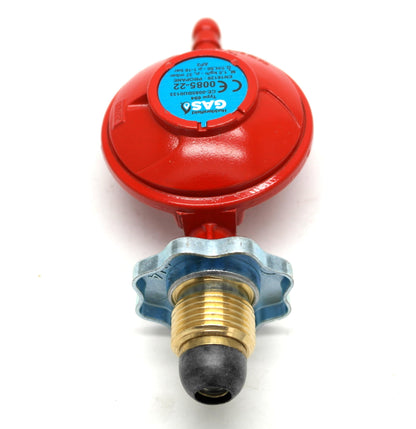 TheSunnyValley Hand-Tight Propane Gas Regulator With 2M Hose + 2 Clips Fits Calor Gas/Flogas
