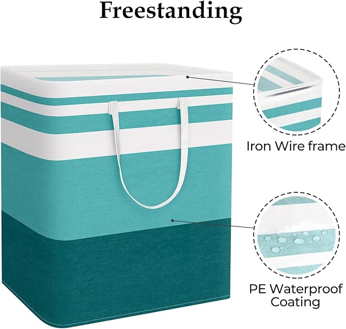StorageRight Large Collapsible Laundry Basket Hamper
