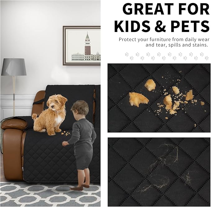 Easy-Going Recliner Sofa Cover, Reversible Couch Cover