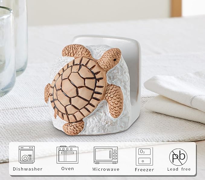 Turtle Kitchen Sponge Holder for Kitchen Sink Ceramic Kitchen Sink Sponge