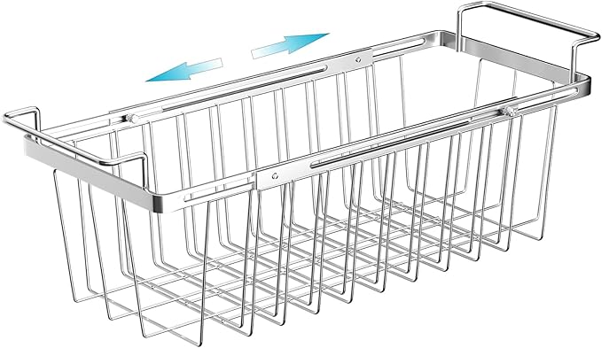 Orgneas Freezer Baskets for Chest Freezer, Capacity Expandable Deep Freezer