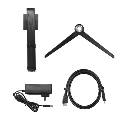 Amazon Basics 24 in Monitor, FHD 1080P, Max 100Hz, VESA Compatible, Built-in Speakers, Black