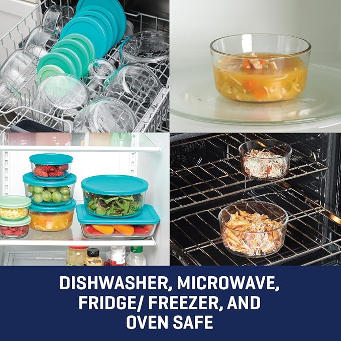 Anchor Hocking 18 Piece Glass Storage Containers