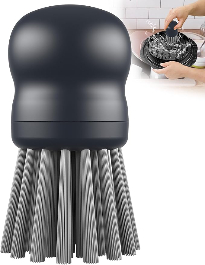 Mini Dish Brush for Cleaning Chicken Shredder, Palm Brush Dish Scrubber