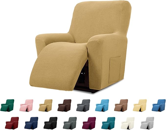 Cupuamon Recliner Chair Covers, Lazy Boy Recliner Covers Stretch Reclining