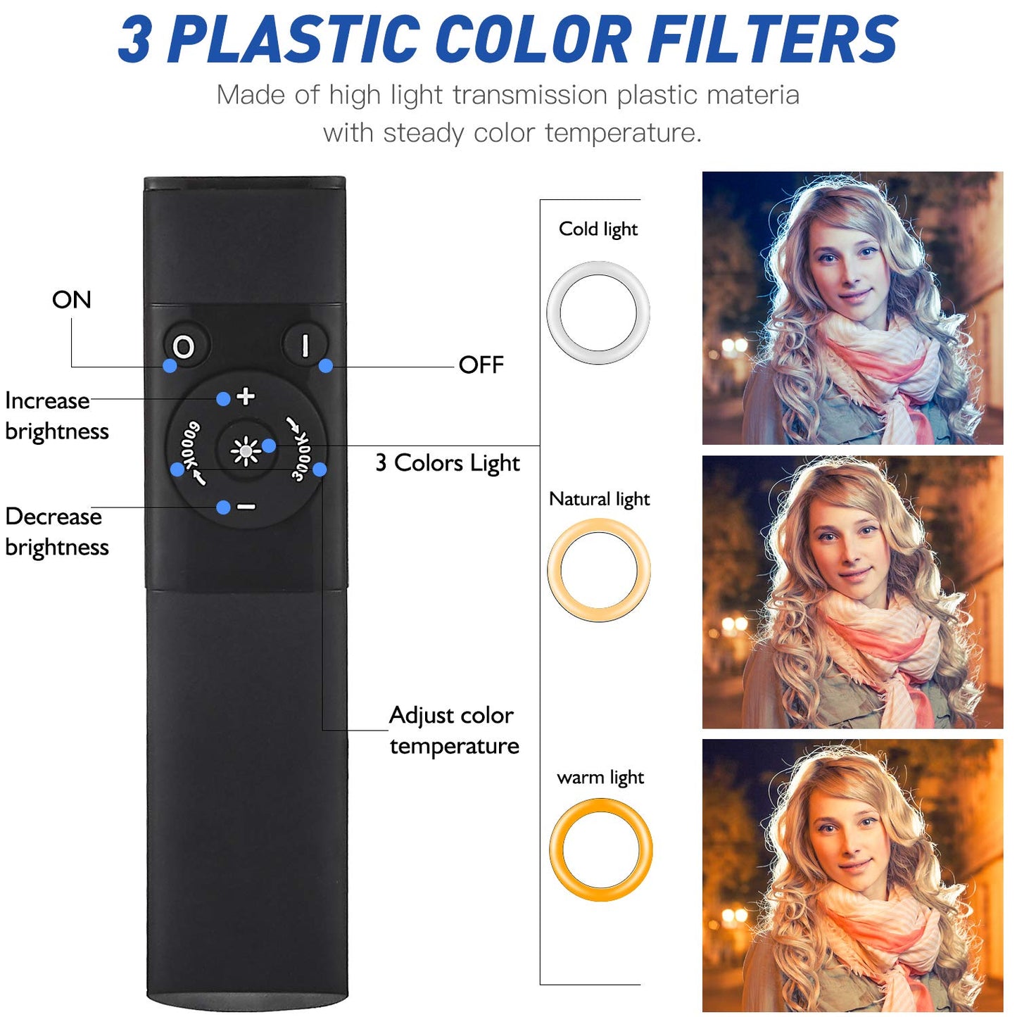 CXYP 18 inch LED Ring Light with Tripod Stand, 3200K-6000K Dimmable Selfie Ring Light with Phone Holder, Bluetooth Control, Carrying Bag for Smartphone, Makeup,Tiktok, YouTube, Vlog,Video