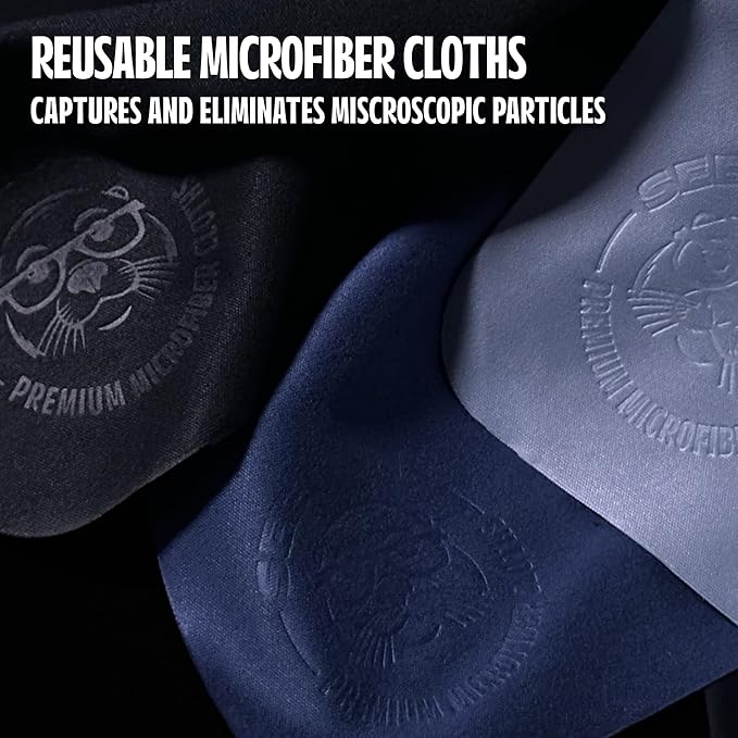 cellhelmet See Lion Swipes | Microfiber Lens Cleaning Cloths – Ultrasoft