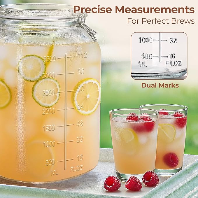 ComSaf Large Glass Storage Containers