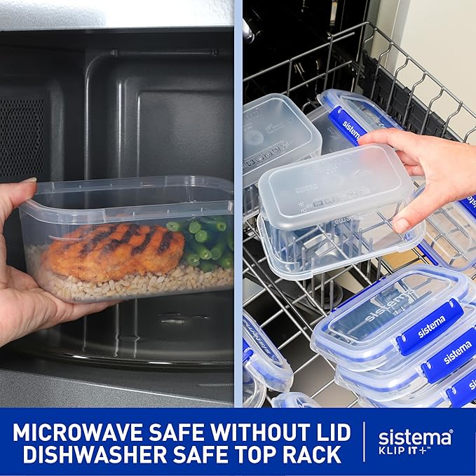 Sistema KLIP IT Food Storage Container, 7 L, Airtight & Stackable