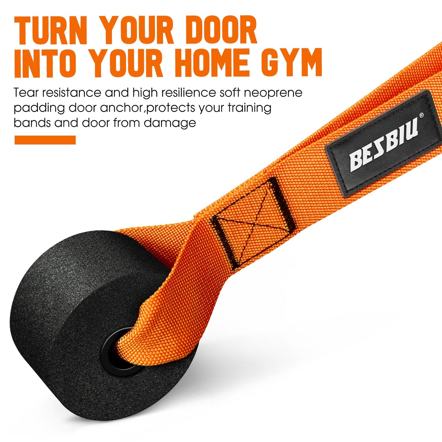 Heavy Resistance Bands for Working Out, 300lbs/360lb/420lb Exercise Bands Workout Bands with Handles, Door Anchor, Ankle Straps, Home Gym Workout Equipment for Men Fitness Strength Training Stretching