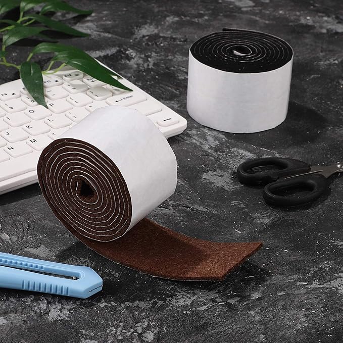 Shappy 2 Packs 120 x 2 x 0.12 Inch Felt Strips