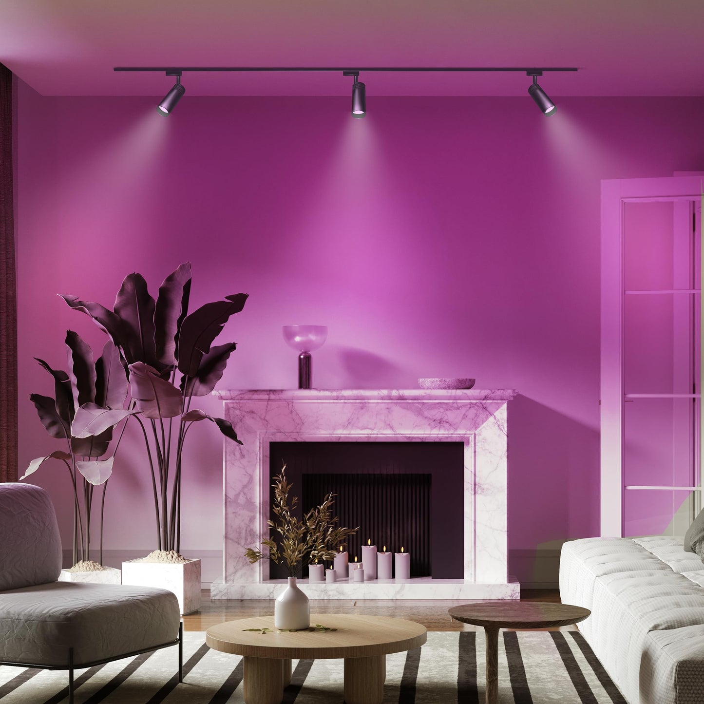 Feit Electric Smart Light Bulbs, 2.4Ghz WiFi Light Bulbs, No Hub Needed, Works with Alexa and Google, Dimmable 60 Watt = LED 9W, OM60/950CA/AG/3, 5000K Day Light, 3 Pack