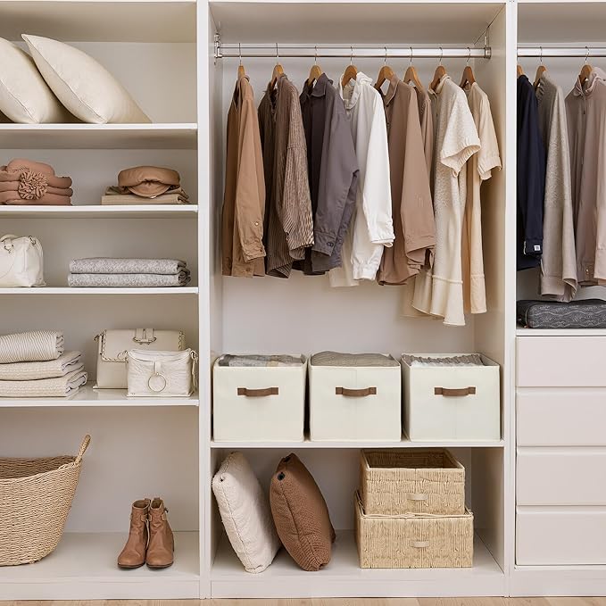 StorageWorks Foldable Storage Bins