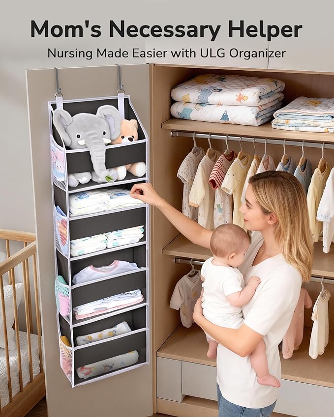 ULG 1 Pack Small Over Door Organizer