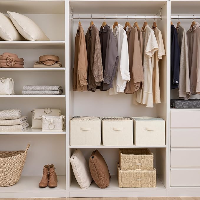 StorageWorks Closet Organizers and Storage Bins, Shelf Baskets