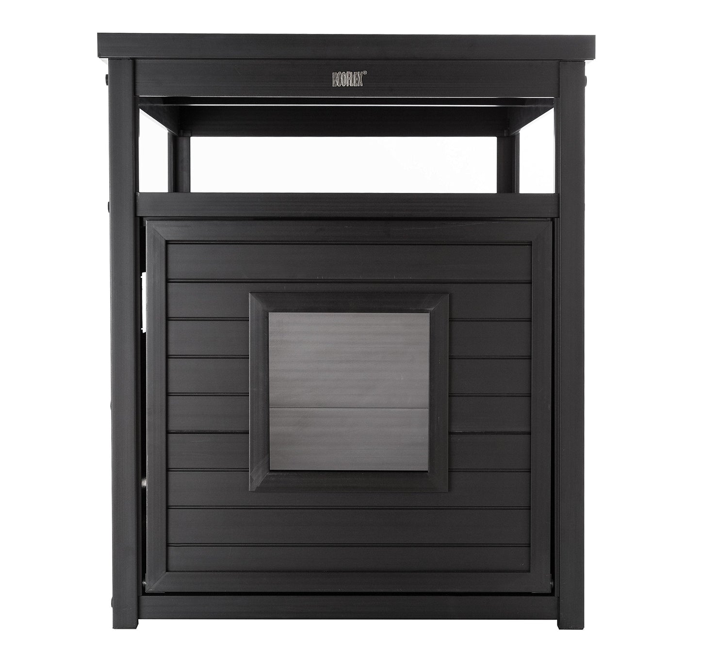 New Age Pet ECOFLEX Jumbo Litter Box Cover End Table - Espresso (EHLB802-02)