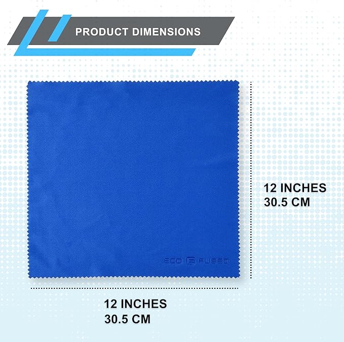 Eco-Fused Microfiber Cleaning Cloth