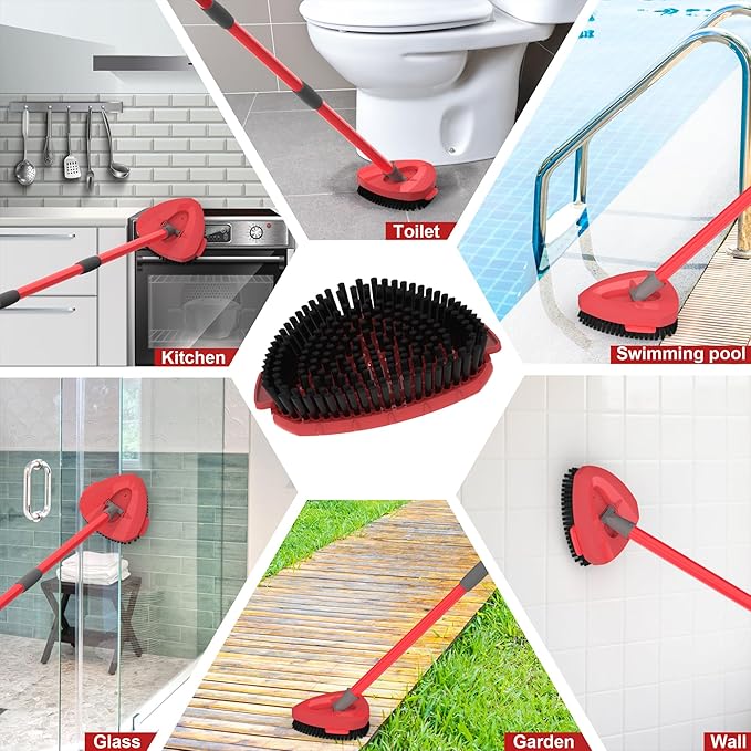 Aifacay 2-Pack Upgraded Scrub Brush Heads