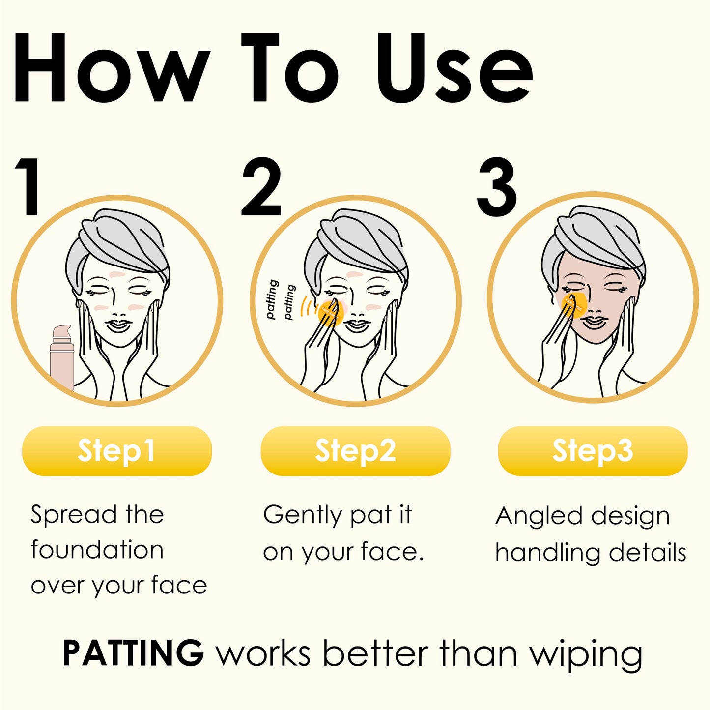 5Pcs Makeup Sponge For Foundation Concealer And Powder, Latex Free Blender Sponge For Natural And Easy Makeup Soft Long-lasting And Beginner-friendly, Green, Medium