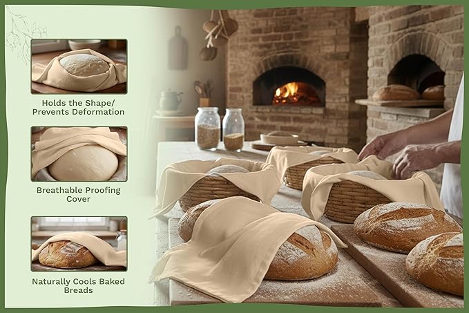 Beige Flour Sack Tea Towels